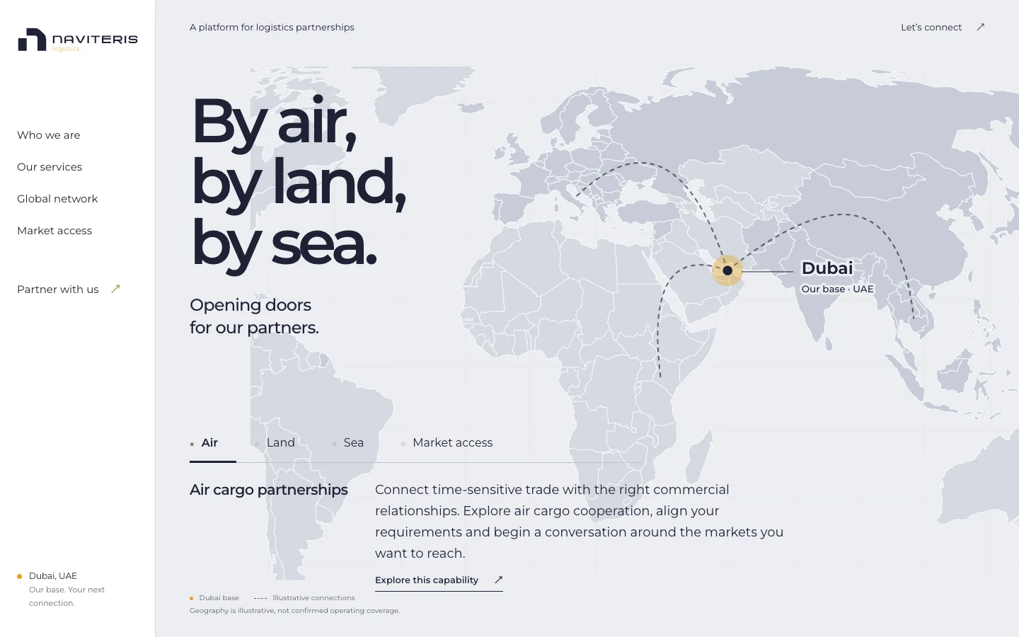 Desktop preview of the Atlas homepage