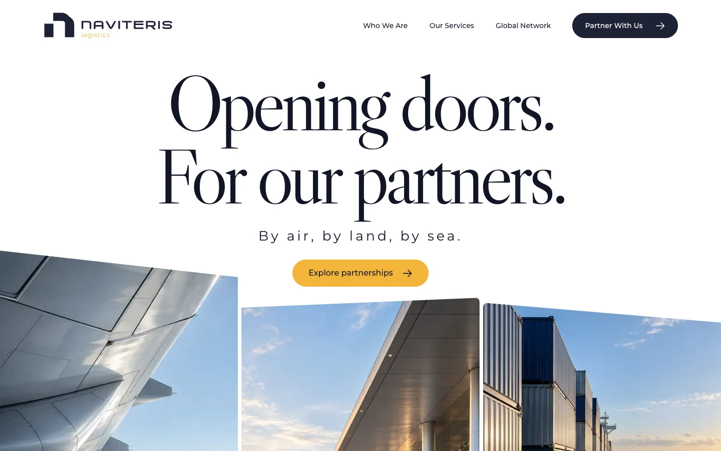 Desktop preview of the Edition homepage
